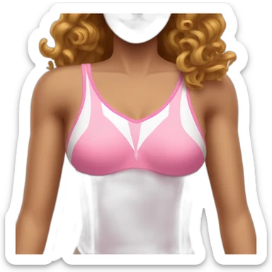 Le maillot Algérien rose sticker