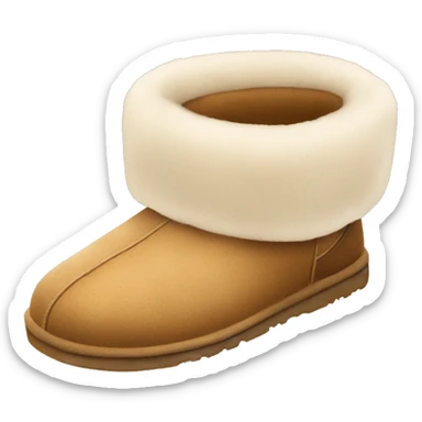 ugg slippers sticker
