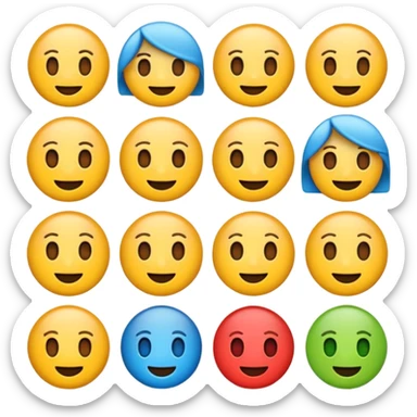 emojis de nivel sticker