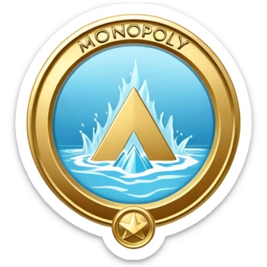 Monopoly hydro specialist badge  sticker