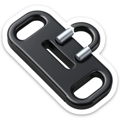 Hook-and-loop fastener sticker