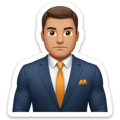 Make me a nice super cool and very huge man who knows all the things about everyone sticker