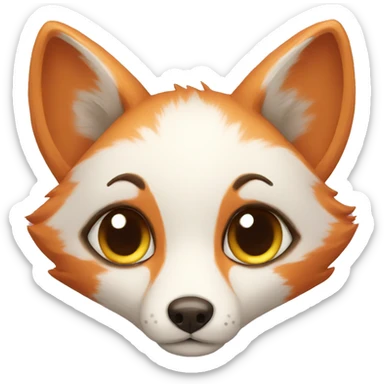 sweetie fox sticker