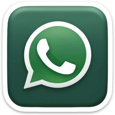 Logo oficial do WhatsApp sticker