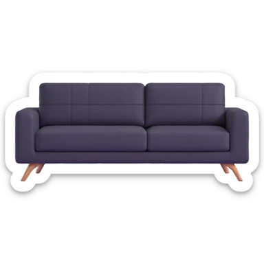 minimalist modern sofa sticker