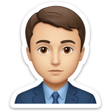 charlie kirk with heart eyes sticker