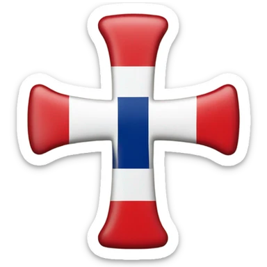 croix lorraine drapeau francais sticker