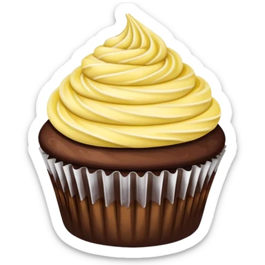 Hostess themed chocolate cupcake sticker