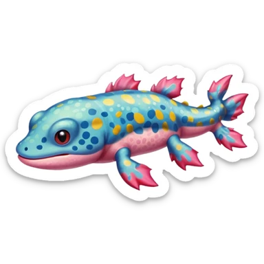 Axolotl ￼ sticker
