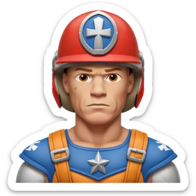 dc peacemaker john cena sticker