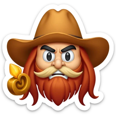 yosemite sam sticker