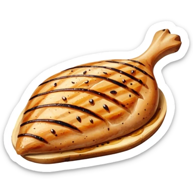 one Grilled Chicken breast sticker