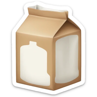 Milk Carton sticker