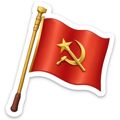 Ussr flag sticker