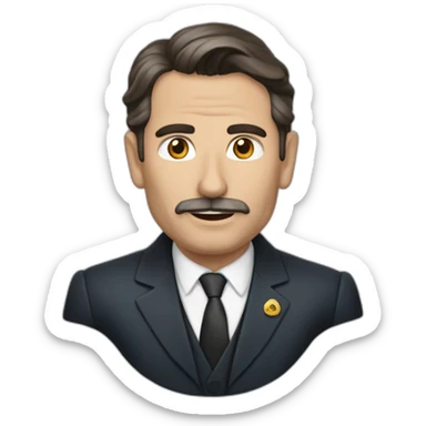 Javier Edgardo Milei presidente argentino sticker