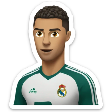 Ronaldo self talk sticker