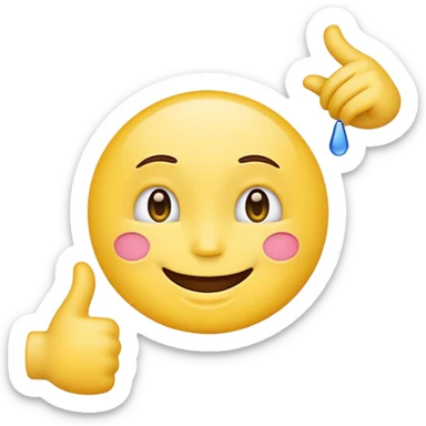 reaction bar from Facebook make it HAHA emoji all sticker