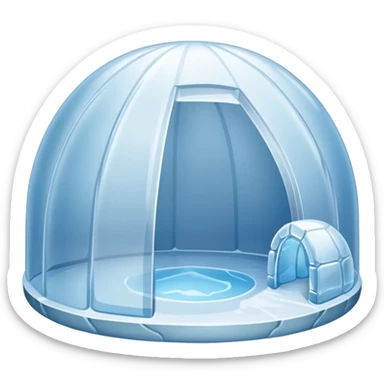 different type of igloo  sticker