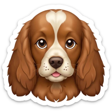 Cocker spaniel sticker