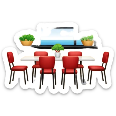 healthy restaurant  sticker