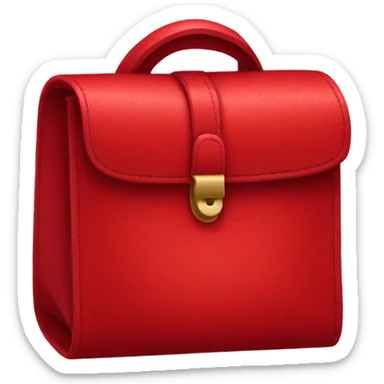 red bag sticker