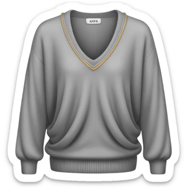 cashmere sweater grey sticker