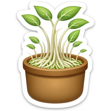 Bean sprouts sticker
