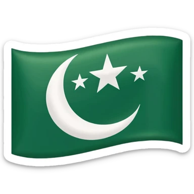 Azad Kashmir flag sticker
