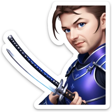 Mystic Samurai sticker
