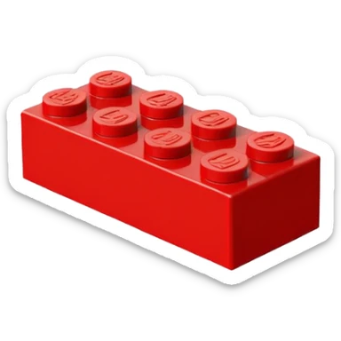 LEGO BRICK 4X2 sticker