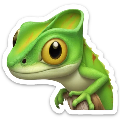 camaleon sticker