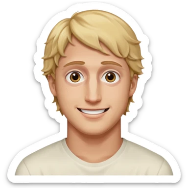 Logan Paul with Dead eyes smile sticker