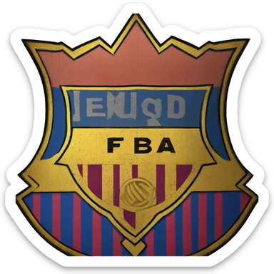 Escudo barça sticker