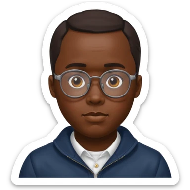 diddy with GLASSES sticker