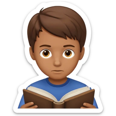 book boy sticker