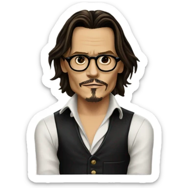 Johnny Depp  sticker