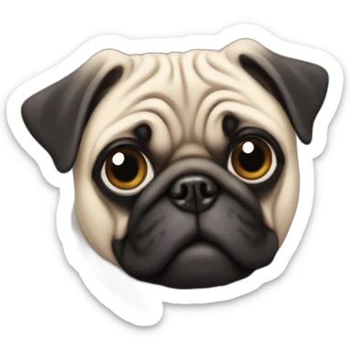 pug-dog sticker