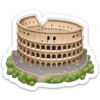 Roman Colosseum in Rome sticker