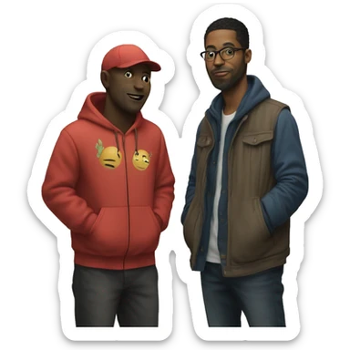 Street Artist meets the Curator sticker