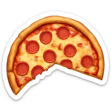 Pizza sticker