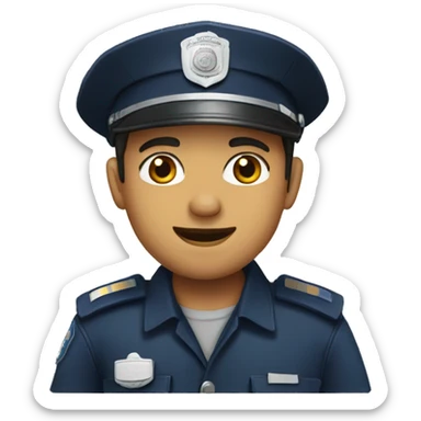 Police marocain  sticker