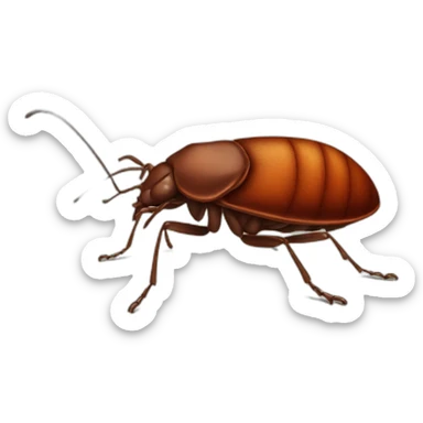 Bedbug sticker