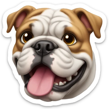 Bulldog sticker