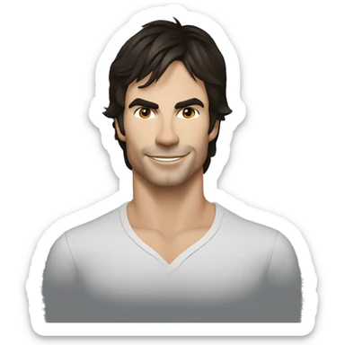 Ian Somerhalder sticker