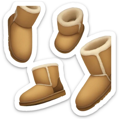 UGG slippers  sticker