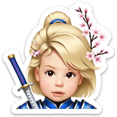 Samurai Warrior sticker