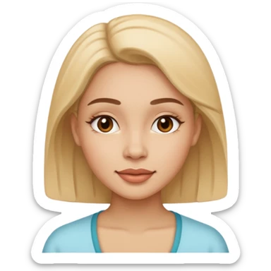 woman getting facial sticker