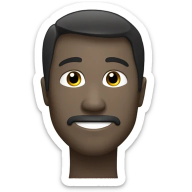 Mão cinza dentro de um círculo preto sticker