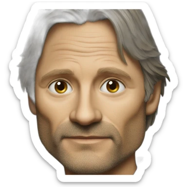 Viggo Mortensen sticker
