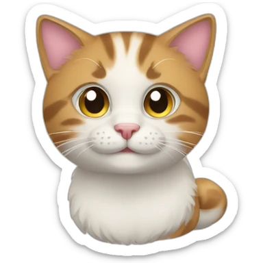 Pets cat sticker